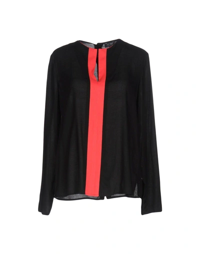 Armani Jeans Blouses In Black