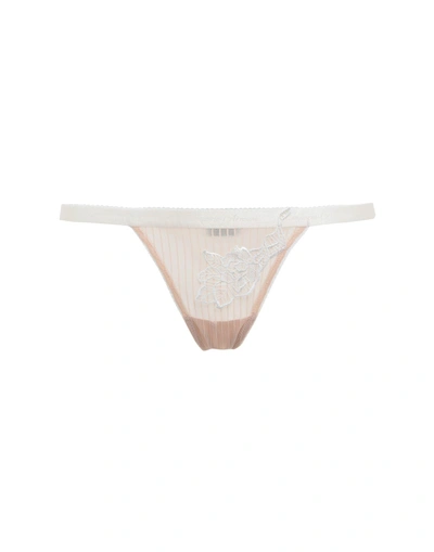 Emporio Armani Thongs In Light Pink