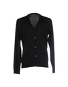 JEORDIE'S JEORDIE'S MAN CARDIGAN BLACK SIZE XL VIRGIN WOOL,39743812HQ 4