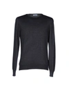 GRAN SASSO GRAN SASSO MAN SWEATER GREY SIZE 36 VIRGIN WOOL,39759906WE 9