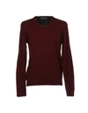 Jeordie's Sweater In Maroon