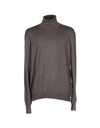 GRAN SASSO GRAN SASSO MAN TURTLENECK LIGHT BROWN SIZE 46 VIRGIN WOOL,39757569PM 9