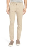 Bonobos Tailored Fit Stretch Washed Cotton Chinos In True Khaki