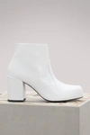 AALTO BIANCA CHUNKY SQUARE BOOTS,A1ZC1/650/WHT