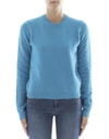 ACNE STUDIOS LIGHT BLUE WOOL SWEATSHIRT,9058642