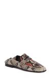 ISABEL MARANT FEZZY SNAKESKIN EMBOSSED CONVERTIBLE LOAFER,MC0038-18P008S