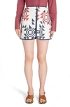 ISABEL MARANT LICKLY ORIGAMI QUILTED COTTON SKIRT,JU0759-18P005I