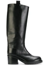 A.F.VANDEVORST heeled wellington boots,172X101017256B12120922