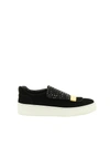 SERGIO ROSSI STUDDED BLAIR SNEAKERS,9034375