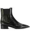 DAVID BEAUCIEL studded toe chelsea boots,DALI12452121