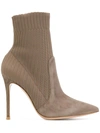 GIANVITO ROSSI knitted ankle sock boots,G70305CKN12470279