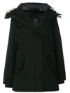 CANADA GOOSE padded parka jacket with fur collar,2581L12462496