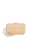 KAYU Charlotte Straw Clutch