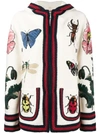 GUCCI EMBROIDERED HOODED CARDIGAN,490230X9F7112469568