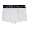 MARCELO BURLON COUNTY OF MILAN WHITE ESKEL BOXER BRIEFS