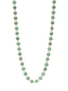 AMALI Turquoise & 18K Gold Chain Necklace