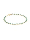 AMALI Turquoise & 18K Gold Chain Bracelet