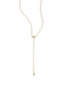 ZOË CHICCO MARQUISE DIAMOND & 14K YELLOW GOLD LARIAT NECKLACE,400095758517