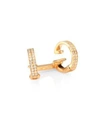 REPOSSI Berbere Diamond & 18K Rose Gold Ear Cuff