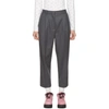 ACNE STUDIOS Grey Tabea Cropped Trousers