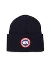 CANADA GOOSE Wool Arctic Disc Ribbed Tuque