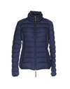 Parajumpers Down Jacket In Blue