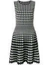 ANTONINO VALENTI GEOMETRIC PATTERN DRESS,4708MAW17W0812470616