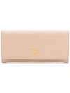Prada Saffiano Continental Wallet