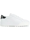 Hogan Studded Detail Sneakers In White