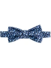 Fefè Glamour Pochette Fefè Print Bow Tie - Blue In Blue