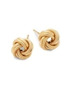 SAKS FIFTH AVENUE Tex Loveknot 14K Yellow Gold Stud Earrings,0400095246504