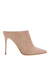 SERGIO ROSSI Godiva Open Back Suede Pumps,A78300MCAZ015703