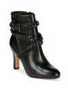 SCHUTZ IZZY ANKLE CHAIN BOOTS,0400095964086