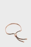 Monica Vinader Engravable 'fiji' Friendship Bracelet In Metallic