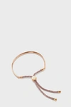 Monica Vinader Rp Fiji Friendship Bracelet - Rose Gold Metallica In Metallic