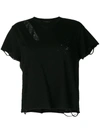 AMIRI AMIRI DISTRESSED T-SHIRT - BLACK,WTSSTDIS12479494