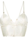 BORDELLE LONGLINE SILK BRA,BO18B1IV12459859