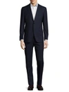 CANALI TWO-PIECE SOLID SUIT,0400094615273