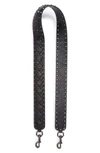 VALENTINO GARAVANI ROCKSTUD GUITAR BAG STRAP - BLACK,MW0P0P37ARD