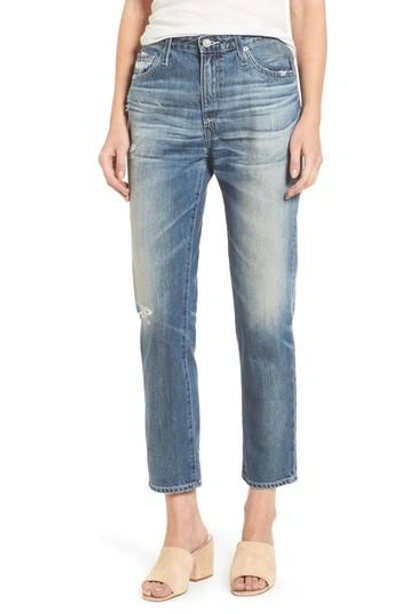 Ag Isabelle Straight-leg Jeans In 23 Years Wind Worn