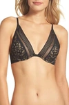 CALVIN KLEIN UNDERWIRE PLUNGE BRA,QF4061