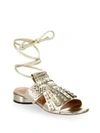 ROBERT CLERGERIE Figlouc Leather Gladiator Sandals