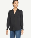 ANN TAYLOR TALL CAMP SHIRT,451297