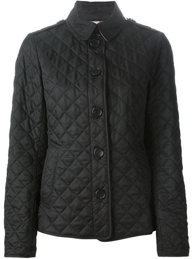 Burberry Ashurst Classic Modern Quilted Jacket In Black
