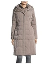 COLE HAAN HOODED PUFFER COAT,0400093053786