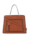 FENDI brown Runaway leather shoulder bag,8BH343SIZ12452460