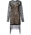 ALEXANDER WANG Leopard Lace Dress,1224434449045788028
