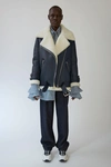 ACNE STUDIOS Velocite denim blue/off white