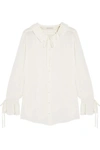 ETRO RUFFLED SILK BLOUSE