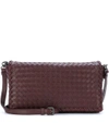 BOTTEGA VENETA INTRECCIATO LEATHER SHOULDER BAG,P00293685